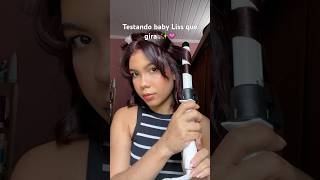 Babyliss giratório 🫶🏻💁🏻‍♀️babyliss testandoprodutos cachos shopee [upl. by Ellerd]