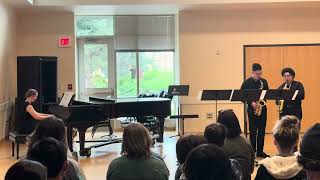 Duo Concertant  Jean Baptiste Singelée 2024 WMEA State Solo amp Ensemble [upl. by Ruhtracm929]