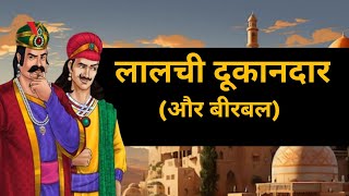 लालची दूकानदार और बीरबल Akbar Aur Birbal Birbal kahani story [upl. by Anella]