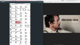 The Blowers Daughter Chords at MyPartitur  Damien Rice [upl. by Acirehs]