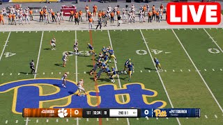 NCAAF LIVE🔴 Clemson Tigers vs Pittsburgh Panthers  Week 12 Full Game  2024 College Football 25 [upl. by Erdeid843]