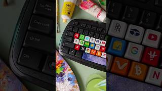 customising keyboard part 19 art acrylic drawing acrylicpainting artist painting acrylicpaint [upl. by Eirac]