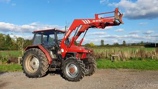 case 4240 tractor Ellwoodfarmmachinerycouk [upl. by Shandie]