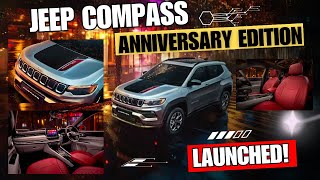 Jeep Compass 2024 Anniversary Edition Review Whats New Price amp Features Breakdown [upl. by Ahsieker]