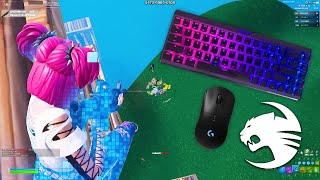 Unboxing Roccat Vulcan II Mini AIR  Fortnite Keyboard amp Mouse Sounds ASMR Gameplay 😍 [upl. by Annor]