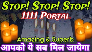 ✨1111 PORTAL😱MAJOR CHANGES🌟Tarot Hindi Readings✨Pick Your Initials✨ Timeless✨ [upl. by Adrien]