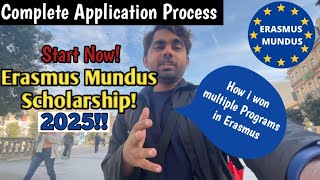 Erasmus Mundus Scholarship  Everything You need to Know in Just 14 minutes [upl. by Adihahs]