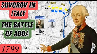 Suvorov in Italy  Part 2 The Battle of Adda [upl. by Parris]