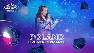 Laura  To The Moon  LIVE  Poland 🇵🇱  Junior Eurovision 2022 [upl. by Shelly349]