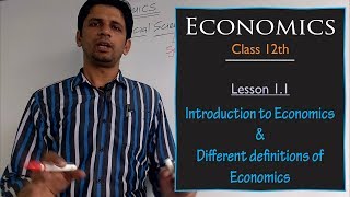 Introduction of Economics amp different definition of Economics [upl. by Ymmak506]