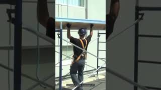 Competent Person  Scaffold Safety  How Do You Assemble Scaffolding Planks Safely shorts [upl. by Orodoet]