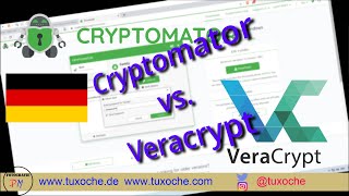 Verschlüsselung auch in der Cloud Veracrypt vs Cryptomator [upl. by Parsons700]