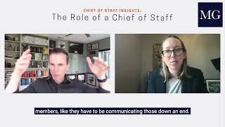 The Role of a Chief of Staff [upl. by Rolyab]