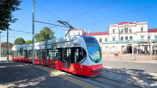 Modern Trams in Liepaja Latvia 🇱🇻  2024 [upl. by Clovis]