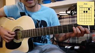 COMO TOCAR NUESTRO JURAMENTO DE JULIO JARAMILLO EN GUITARRA  TUTORIAL [upl. by Spragens902]