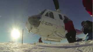 Heli Skiing Whistler Blackcomb GoPro [upl. by Aneloc]