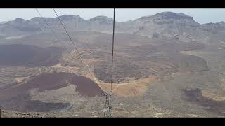 TPH35 Téléphérique  Teleferico del Teide  Tenerife montée [upl. by Marlea]