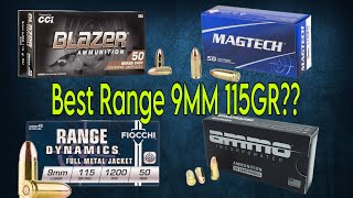 Best 115gr 9MM Rounds for Training [upl. by Oelak]