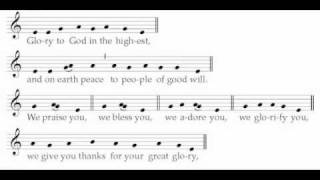 Gloria XV Antiphonal  ICEL Chant  New English Translation of the Roman Missal [upl. by Barney]