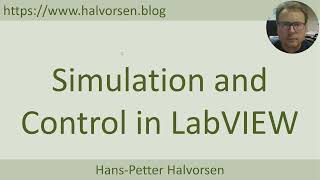 Simulation and Control in LabVIEW [upl. by Gerianne]