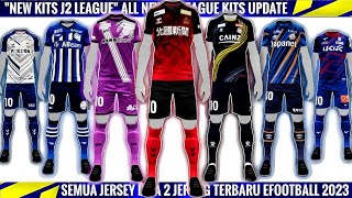 All Kits J2 League New Update eFootball 2023 Mobile🔥 [upl. by Attekal743]