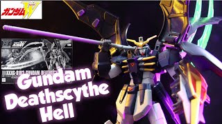 Gundam Deathscythe Hell  Speed Build amp Review  Gundam W [upl. by Arimat]