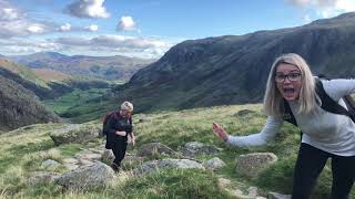 Scafell Pike from Seathwaite Farm Corridor Route  31st August 2020 [upl. by Notnad431]