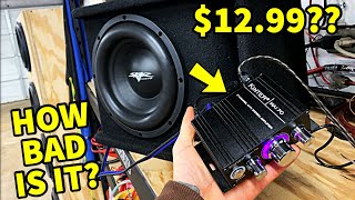 HOW BAD Is Amazons CHEAPEST 12v Amplifier Full Test and Review [upl. by Aicilak]