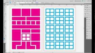 Tutorial Illustrator  Diseñar un Grid by Rafael Tuduri 12 Manual [upl. by Ahsiekit]