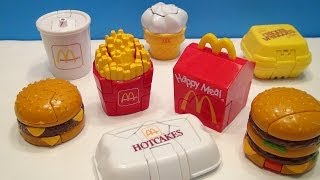 MCDONALDS 1990 MCDINO CHANGEABLES HAPPY MEAL WAVE 3 FULL COLLECTION TOY REVIEW [upl. by Cnut169]