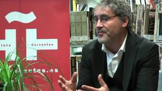 Manuel Rivas en la biblioteca del Instituto Cervantes de Dublín [upl. by Crespo]