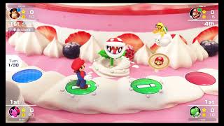 Mario Party Superstars Peachs Birthday Cake  LIVE [upl. by Ahtabat411]