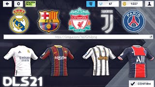 How to Import any Club Kits in DLS 22 [upl. by Arnie]