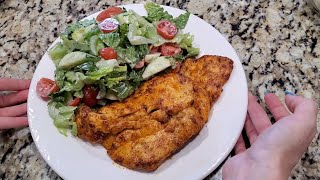 Grilled Chicken Breast Salad Recipe  Easy Fast And Tastes Better Than Grilling Outdoors [upl. by Sihun239]