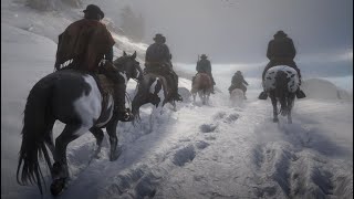 Red Dead Redemption 2 See the Fire in your Eyes  Carriage Theme  Gameplay PS4 [upl. by Mayne]