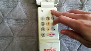 Program Genie ACSD1G Keypad to Multiple Doors [upl. by Aniretake]