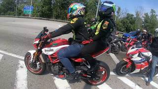 RIDE OF CENTURY MALAYSIA FAMIGLIA MATTERS  BIG BIKE CONVOY  BLOOPERS  SUPERBIKE  STREET BIKE [upl. by Dloreh]