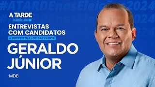 Confira a entrevista com o candidato Geraldo Júnior [upl. by Pinebrook728]