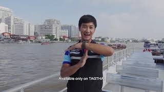 Travel Thailand Easily Chao Phraya Tourist Boat Bangkok [upl. by Neerbas228]