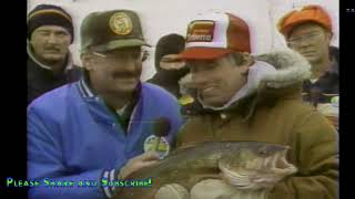 Tip Up Town 1986 Houghton Lake Michigan  Trophy Book  Simple Fish Chowder Recipe 19860123 MOD [upl. by Hance]