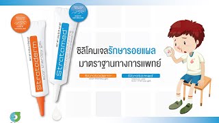 Stratamed amp Startaderm ซิลิโคนเจลรักษาแผล มาตรฐานทางการแพทย์ [upl. by Jadd]