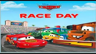 Race Day Pixar Car Read Aloud Book for kids [upl. by Wirth858]