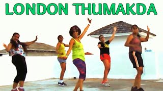 London Thumakda  Queen 2014  Zumba® Cardio Routine by Vijaya [upl. by Nalloh776]