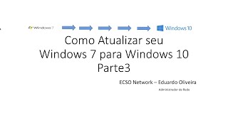 Utilizando USMT para migrar do WIndows 7 para WIndows 10 Parte3 [upl. by Mannos288]