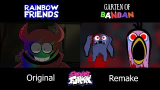 Rainbow Friends x Garten of Banban Part 3  Animation Comparison [upl. by Jasisa861]