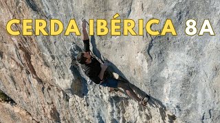 Ascent of Cerda Ibérica  8a [upl. by Marita]