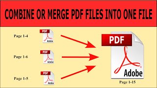 How to Combine PDF Files into One  How to Merge PDF Files FREE [upl. by Ecyac]