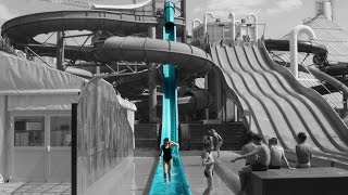 Aquamikaze Speed Slide Toboggan  Aquaboulevard Paris [upl. by Amble419]