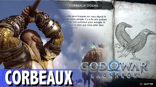 Où Trouver Les 2 CORBEAUX DODIN  HELGRIND  HELHEIM  GOD OF WAR RAGNAROK [upl. by January]