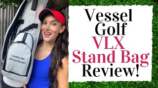 Vessel Golf Bag Review  VLX Stand Bag  WATCH THIS BEFORE BUYING A NEW GOLF BAG [upl. by Launame442]